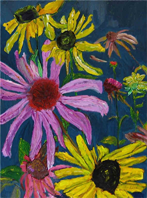 Echinacea and Black-eyed Susan